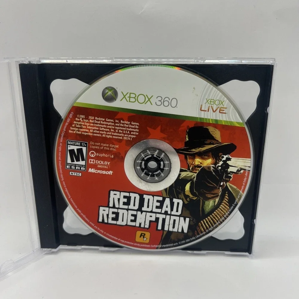 Red Dead Redemption (Microsoft Xbox 360, 2010) (Disc only)